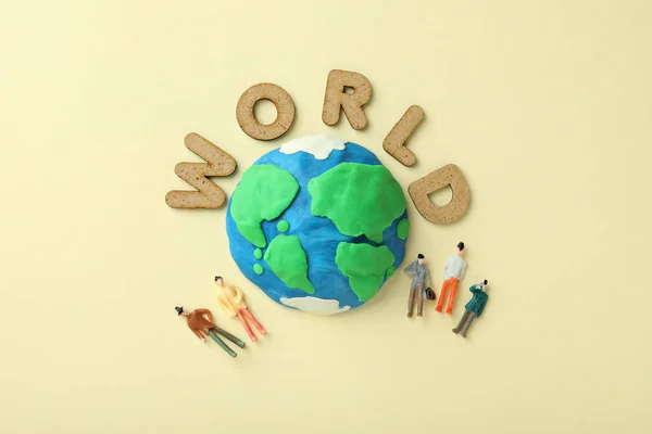 Concept Composition World Population Day — стокове фото