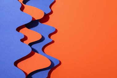 Renkli ve soyut psikedelik arkaplan, metin için boşluk