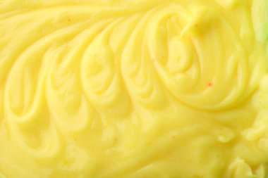 Arka planda limon ezmesi, kapat