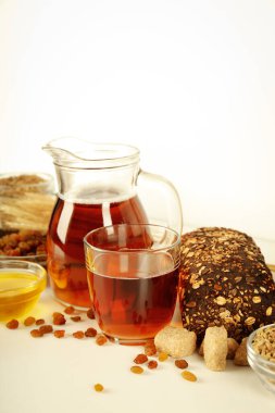 Taze içecek kavramı, kvass, metin için alan