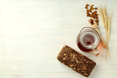 Taze içecek kavramı, kvass, metin için alan