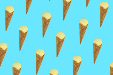 Dondurmalı parlak ve renkli bir arka plan.