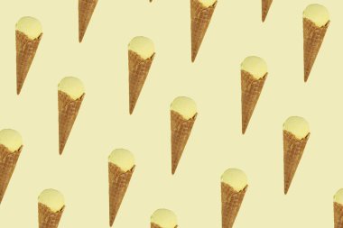 Dondurmalı parlak ve renkli bir arka plan.