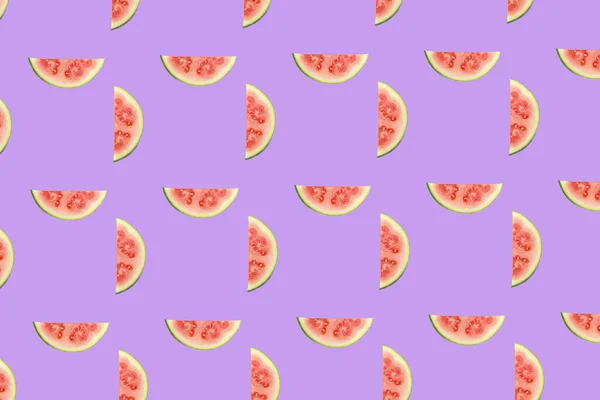 Helle Und Bunte Hintergrund Oder Tapete Mit Wassermelone — Stockfoto