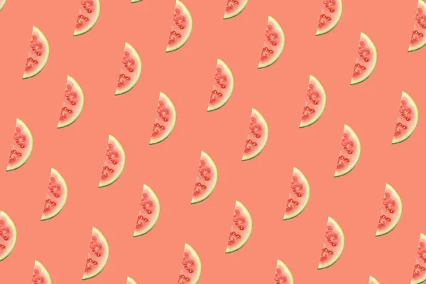 Helle Und Bunte Hintergrund Oder Tapete Mit Wassermelone — Stockfoto