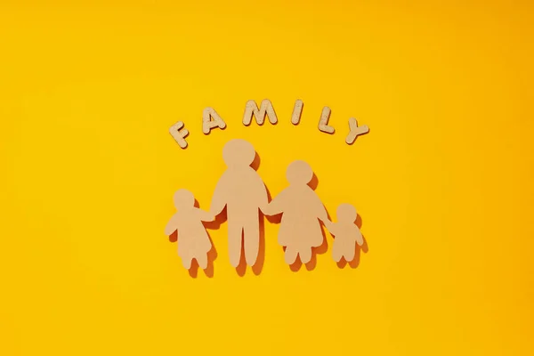 Έννοια Της Οικογένειας Και Της Οικογένειας Προστασίας Οικογενειακά Δικαιώματα — Φωτογραφία Αρχείου