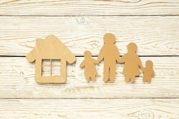 Konzept Der Familie Und Schutz Der Familie Familienrechte — Stockfoto