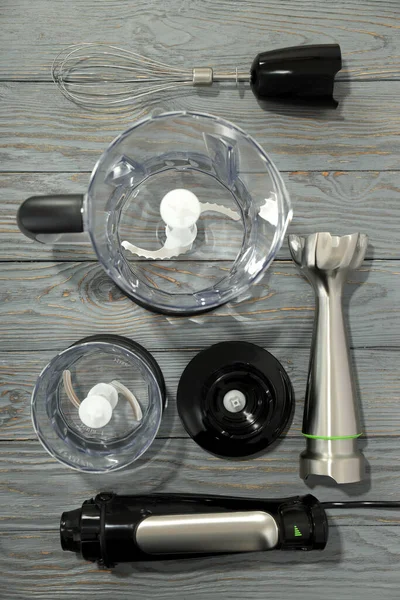 Концепция Приготовления Пищи Блендером Кухонные Принадлежности — стоковое фото
