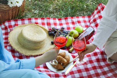 Concept of beautiful outdoor relax in summer time, picnic
