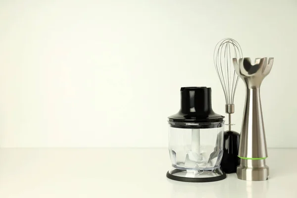 Concept Cooking Food Blender Cooking Accessories — Stok fotoğraf