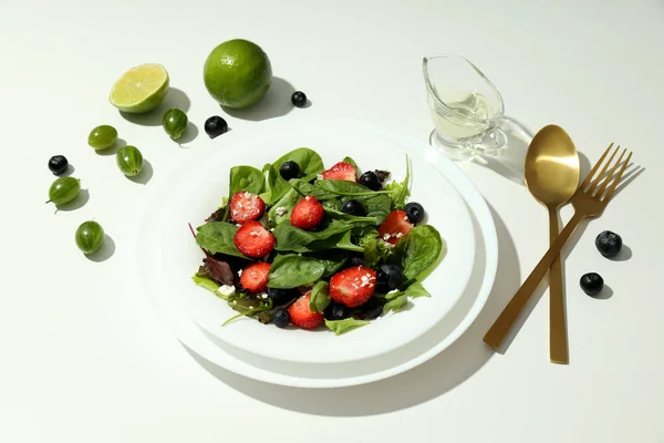 Concept Tasty Food Salad Strawberry — ストック写真