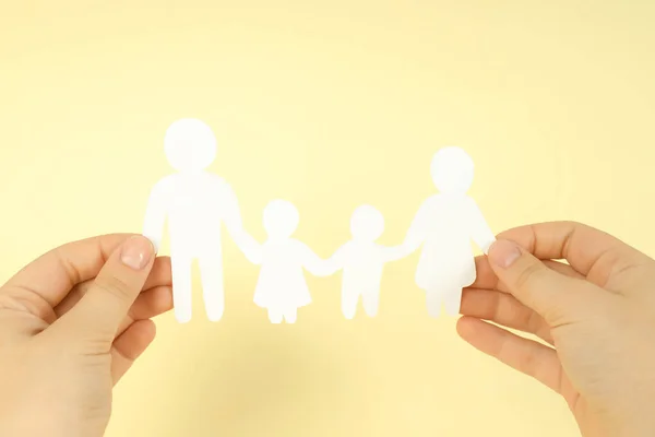 Pojęcie Rodziny Ochrona Rodziny Prawa Rodzinne Zdrowie Rodziny — Zdjęcie stockowe