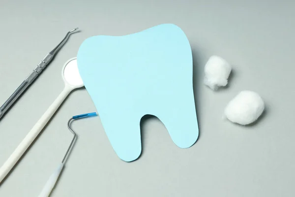 Concept of dental care, tooth care, close up