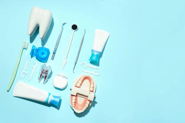 Concept Dental Care Space Text — Stock Photo, Image