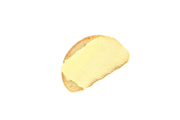 Sandwich Butter Isolated White Background — Stock Fotó