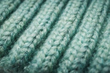 Knitted sweater texture on whole background, close up