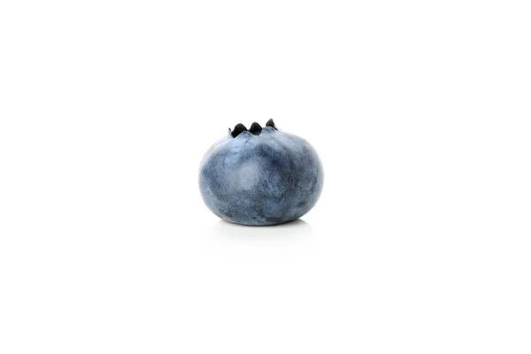Fresh Tasty Blueberry Isolated White Background — 图库照片
