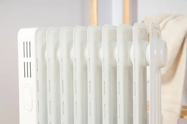 Concept Heating Season Modern Electric Heater — 图库照片