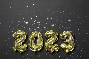 Concept of Happy New Year 2023, space for text
