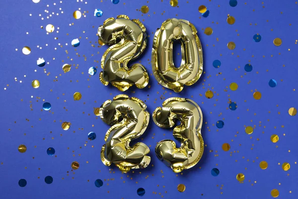 Concept of Happy New Year 2023, Happy New Year composition