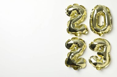 Concept of Happy New Year 2023, space for text