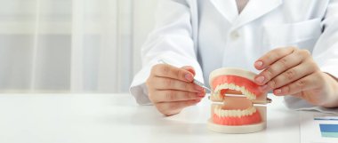 Diş bakımı kavramı, metin için boşluk