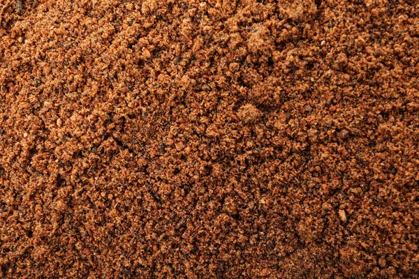 Nutmeg Powder Whole Background Close — Foto de Stock