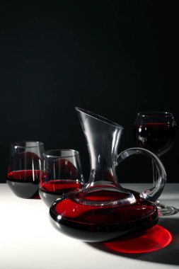 Concept of tasty and delicious alcohol drink, wine