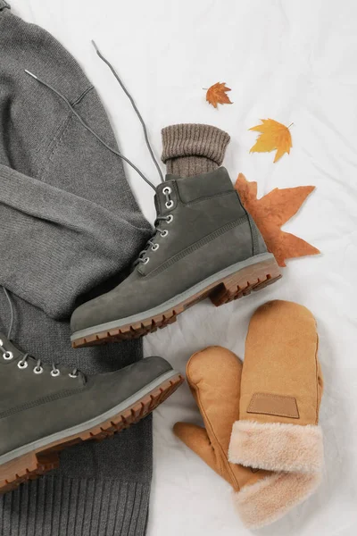 Concept Autumn Clothes Autumn Season Wardrobe — 스톡 사진