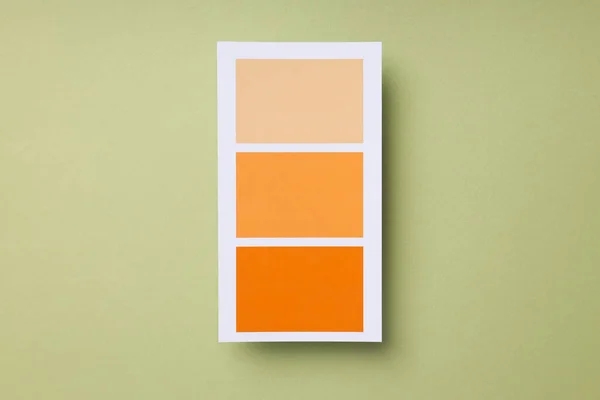 Farbkonzept Für Design Farbpaletten Draufsicht — Stockfoto