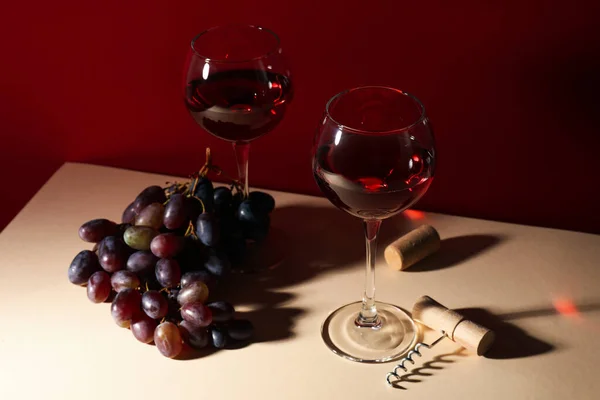 Концепция Вкусного Алкогольного Напитка Вкусного Вина — стоковое фото