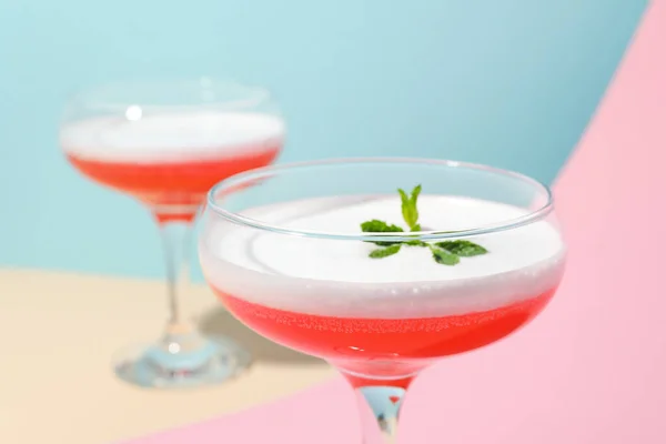 Concepto Deliciosa Bebida Alcohólica Cóctel Cosmopolita — Foto de Stock