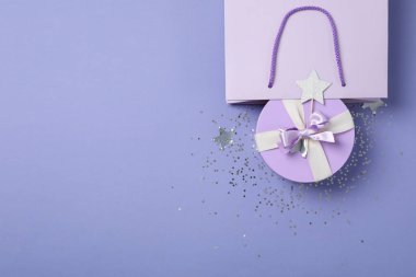 Noel hediyesi kavramı, hediye kutuları, metin için boşluk