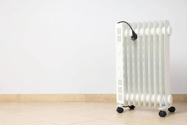 Concept Heating Season Modern Electric Heater Room — ストック写真