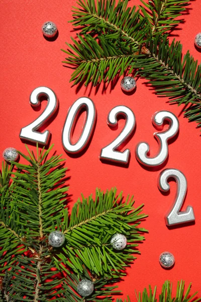Conceptul Schimbare Anului 2022 2023 — Fotografie, imagine de stoc