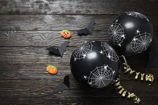 Concepto Halloween Globo Halloween Espacio Para Texto —  Fotos de Stock