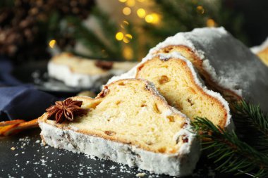 Alman tatlısı konsepti - Stollen, kapat