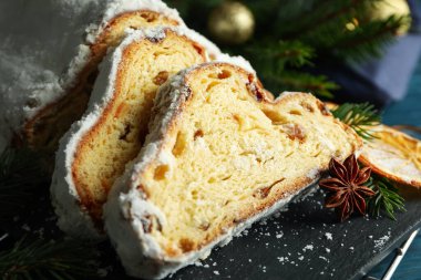 Alman tatlısı konsepti - Stollen, kapat