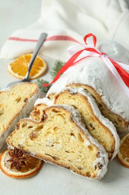 Alman tatlısı konsepti - Stollen, kapat