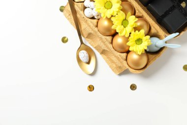 Zenginlik kavramı, altın yumurtalar, yazı için alan