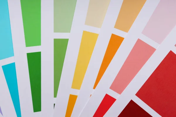 Tasarım Için Renk Kavramı Renk Paletleri — Stok fotoğraf