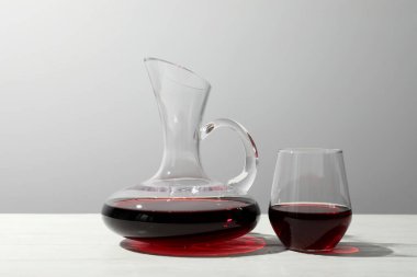 Concept of tasty and delicious alcohol drink, wine