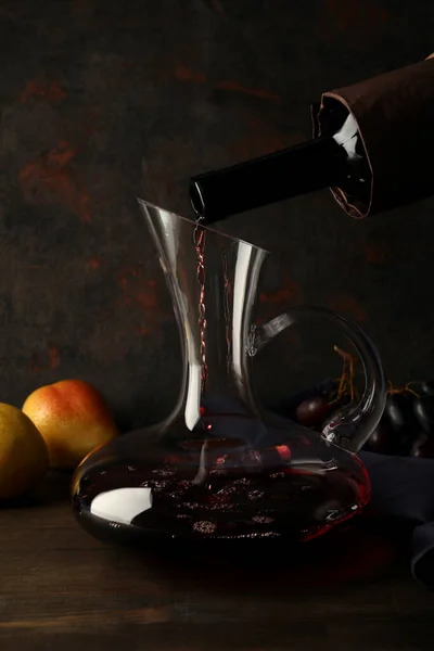 Concept Tasty Delicious Alcohol Drink Wine — стоковое фото