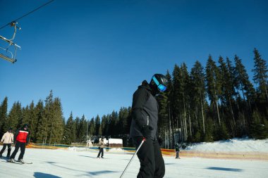 Kış aktiviteleri, kayak ve snowboard kavramı