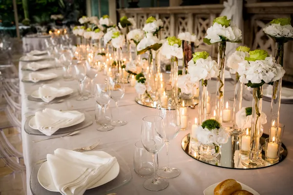 Recepção de casamento — Fotografia de Stock