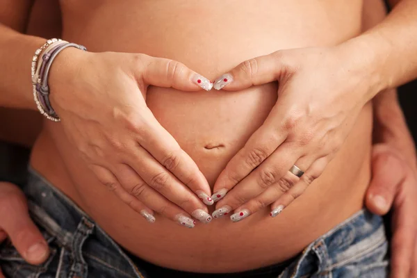 Pregnancy Couple — Stock Photo, Image