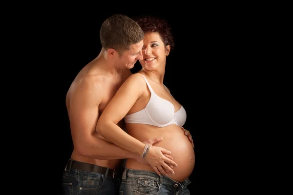 Pregnancy Couple — Stock Photo, Image