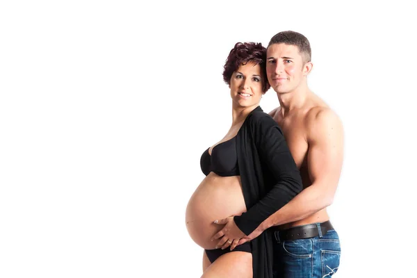 Pregnancy Couple — Stock Photo, Image