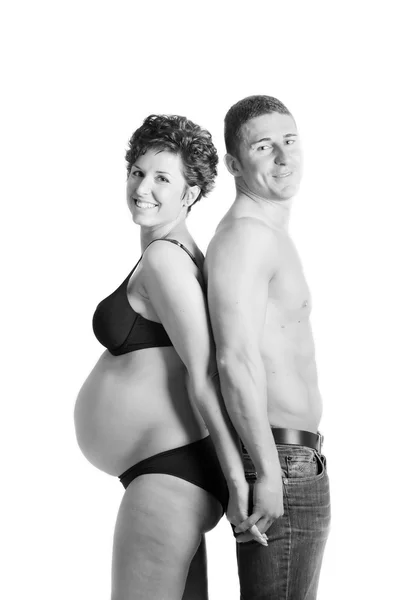 Pregnancy Couple — Stock Photo, Image