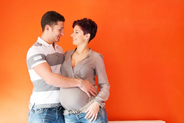 Pregnancy Couple — Stock Photo, Image